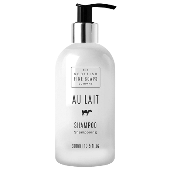 Scottish Fine Soaps Au Lait Hair Shampoo Dispenser 300 ml
