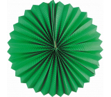 Lantern round green 25 cm