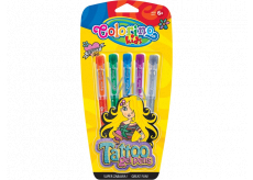 Colorino Gel Pen Tattoo 5 colours + templates