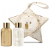 Grace Cole Bergamot, Ginger & Lemongrass cleansing gel 50 ml + body cream 50 ml, cosmetic set for women