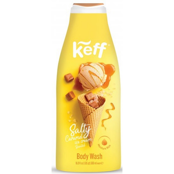 Keff Salted caramel body cleansing gel 500 ml