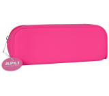 Apli Fluo Pencil case silicone neon pink 185 x 75 x 55 mm