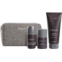 Payot Optimale Nettoyage Integral 3in1 energizing body and hair gel 200 ml + refreshing antiperspirant roll-on for men 75 ml + moisturizing gel cream 50 ml + etue, cosmetic set for men