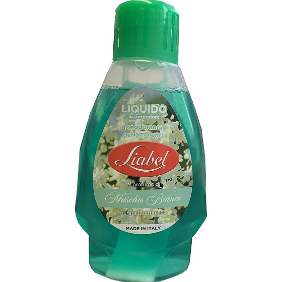 Liabel Muschio Bianco - White Musk liquid air freshener with wick 375 ml