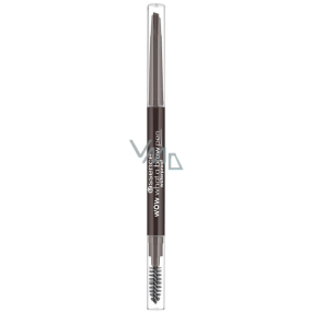 Essence Wow What a Brow Waterproof Eyebrow Pencil with Brush 04 Black-Brown 0,2 g