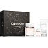 Calvin Klein Euphoria Men Eau de Toilette 100 ml + Eau de Toilette 15 ml miniature + After Shave Balm 100 ml, gift set for men