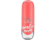 Essence Nail Colour Gel Nail Lacquer 52 Coral Me Maybe 8 ml