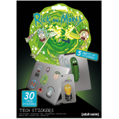 Epee Merch Rick and Morty Stickers Set of 30