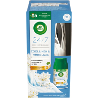 Air Wick Freshmatic Cool Linen & White Lilac - Automatic Air Freshener Fresh Linen Scent 250 ml