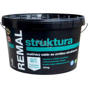 REMAL Structure painting color with grainy structure, 15 kg