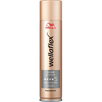 Wellaflex Shine & Hold hair spray, fixation 5, 400 ml