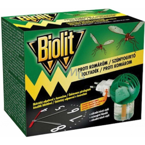 Biolit Anti-mosquito electric vaporizer with timer + spare liquid refill 35 ml