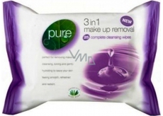 Pure 3in1 Moisturizing Facial Wipes 25 pieces