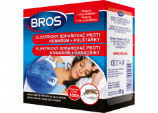Bros Electric mosquito vaporizer + pads 10 pieces