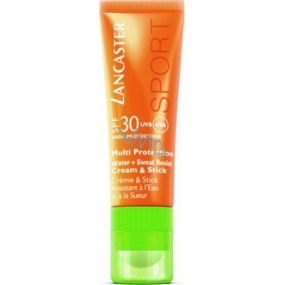 Lancaster Sun Care Sun Sport Multi Protection SPF30 LipStick cream 20 ml + 1 g