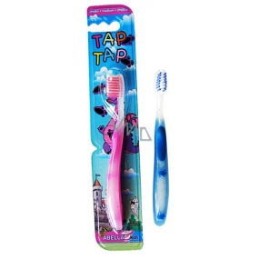 Abella Tap Tap Kids Medium Toothbrush Assorted Colors For Kids 1 Piece TK003