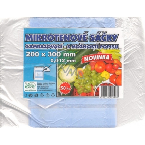 Press Microtene freezing bags with the possibility of labeling 200 x 300 mm 50 pieces