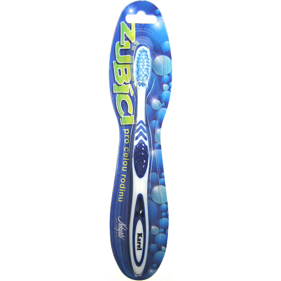 Nekupto Zubíci soft toothbrush named Karel 1 piece