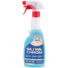 Druchema Silichrom metal cleaner product for cleaning metal objects 500 ml
