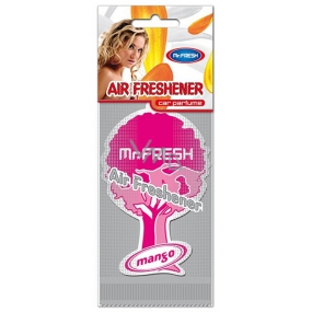 Mister Fresh Car Parfume Mango hanging air freshener 1 piece