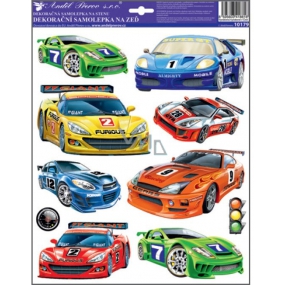 Wall stickers Racing cars 33 x 29 cm