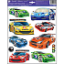 Wall stickers Racing cars 33 x 29 cm