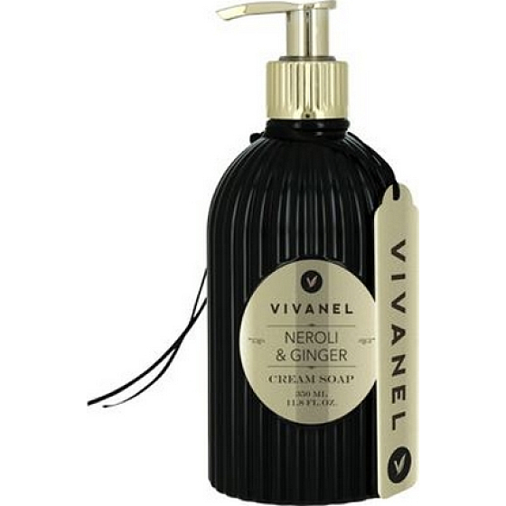 Vivian Gray Vivanel Prestige Neroli & Ginger luxury liquid soap with dispenser 350 ml