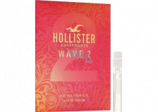 Hollister Wave 2 for Her parfémovaná voda 2 ml s rozprašovačem, Vialka