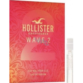 Hollister Wave 2 for Her perfumed water 2 ml with spray, vial