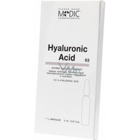 Pierre René Medic Hyaluronic acid 0.5% in ampoules of 7 x 2 ml