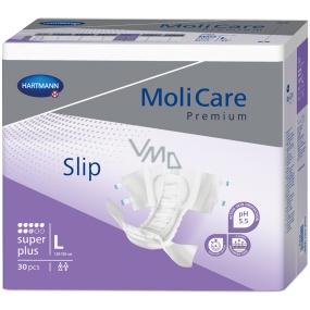 MoliCare Premium Super Plus L 120-150 cm 8 drops adhesive diaper panties for severe incontinence 30 pieces