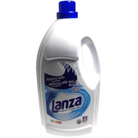 Lanza Fresh & Clean White gel liquid detergent for white laundry 90 doses of 4.5 l