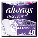Always Discreet Long 40 incontinence briefs