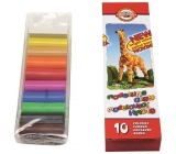 Koh-i-Noor School modeling clay Giraffe 10 colors of 20 g