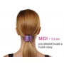 Linziclip Midi Hair clip pearl wine 3.5 cm suitable for medium and thick hair 1 piece