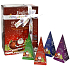 English Tea Shop Bio Christmas set Red Santa, Gingerbread + Sleigh ride + Sweets + Joyful Christmas gift box, 12 pieces of loose tea pyramids, 4 flavors, 24 g gift set