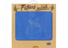 Albi Fitness towel Gloves blue 90 x 50 cm