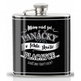 Nekupto Family Gifts with Humor Flask I Like My Shots 11 x 9 cm