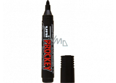 Uni Mitsubishi Prockey marker for most surfaces, lightfast and waterproof black 1.2-1.8 mm, PM-122