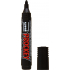 Uni Mitsubishi Prockey marker for most surfaces, lightfast and waterproof black 1.2-1.8 mm, PM-122