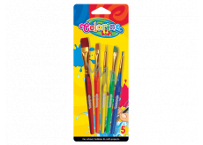 Colorino Brush with plastic handle 5 pieces