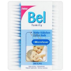 Bel Family Cotton sticks in a box of 200 pieces