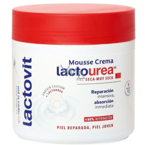 Lactovit Lactourea regenerating foam cream for dry to very dry skin 400 ml