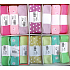 Ditipo Fabric ribbon Flora pastel light green 3 m x 25 mm