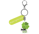 Albi Picture key ring with carabiner Good luck
