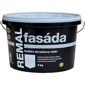 REMAL Acrylic Facade Paint White 4 kg