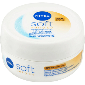 Nivea Soft Fresh Hydrating Cream with UV Protection SPF15 100ml