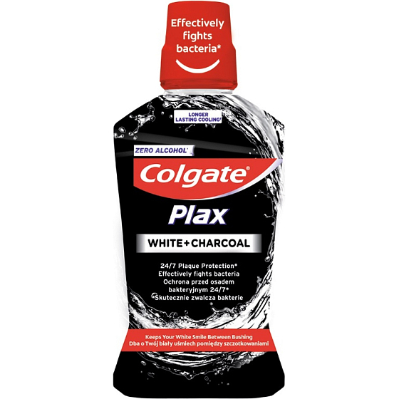 Colgate White Charcoal Mouthwash 500 ml
