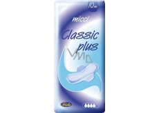 Micci Classic Plus intimní vložky s křidélky 10 ks