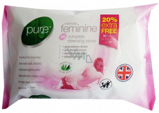 Pure Intimate Feminine Intimate Wipes 25 pieces